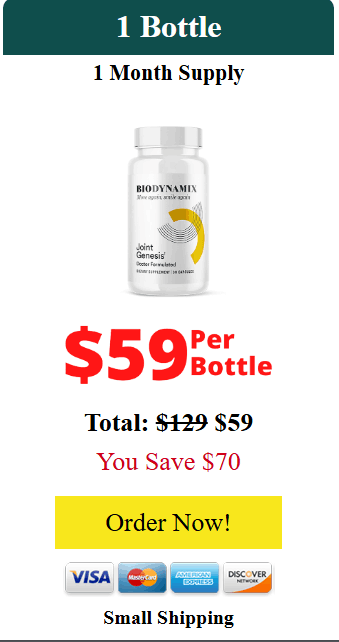 jointgenecis pricing